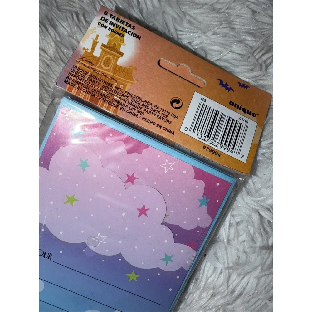 Disney Junior VAMPIRINA INVITATIONS Birthday Party Invites 2 Packs (8 Cards ea)